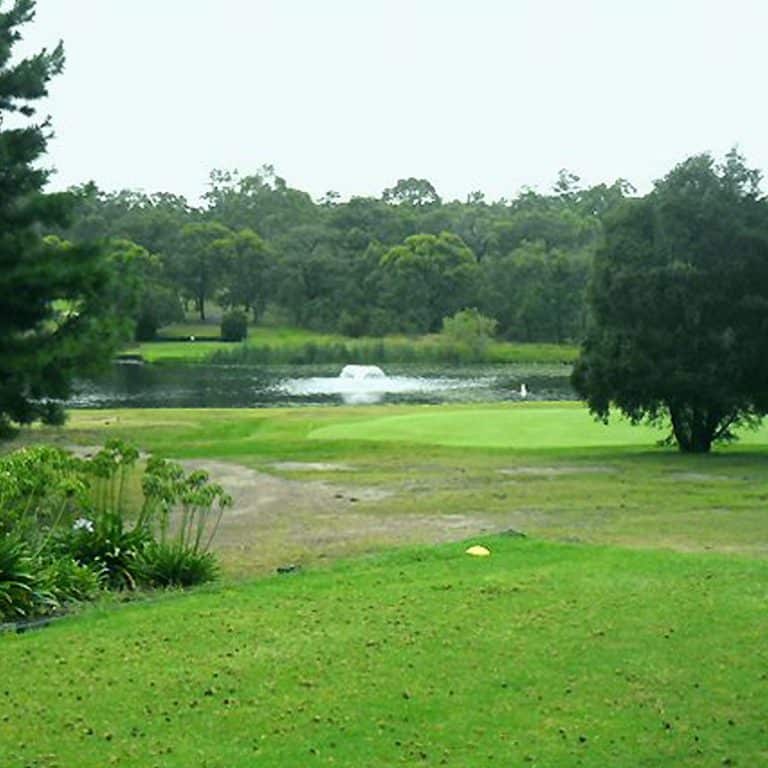 Images of the golf course at Kurri Kurri Golf Club